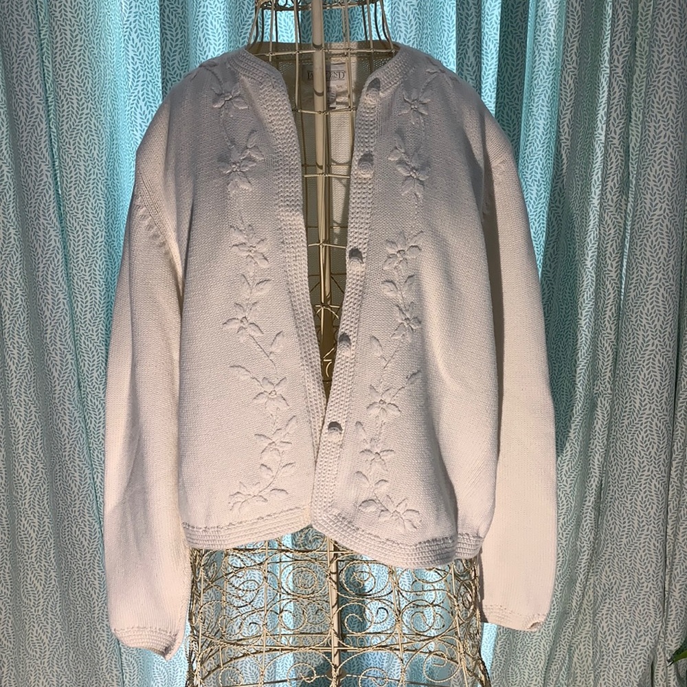 Land’s End cotton cardigan